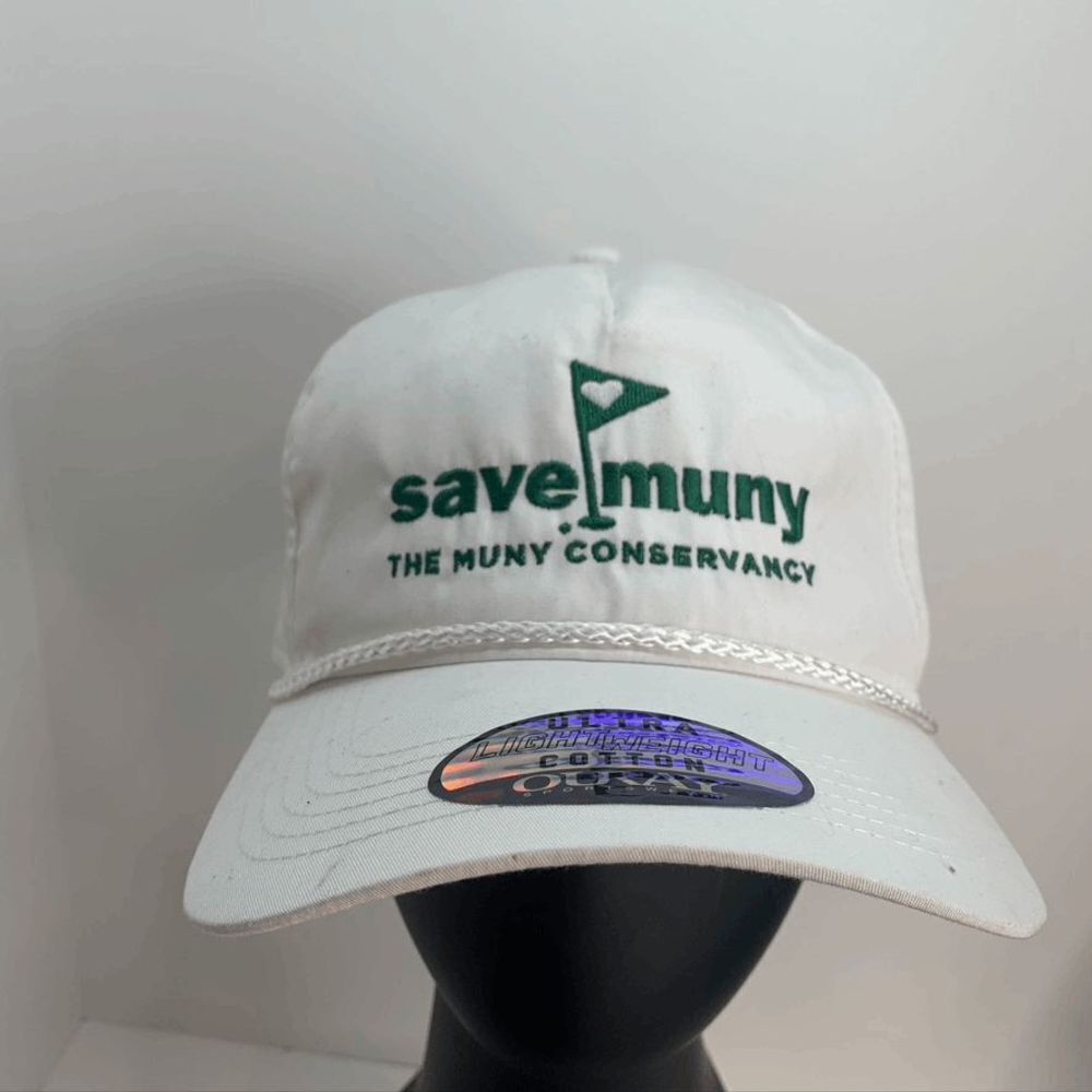 Omperial Brand Muny Conservancy Austin, TX Save Muny Golf Course‎ Rope Hat
